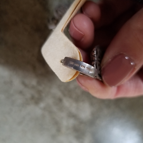 Meredith Leigh Filigree Sterling 14K Gold Moissanite Earrings - Picture 2 of 8